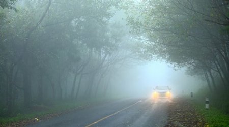 Завтра в Азербайджане будет ограничена дальность видимости на дорогах