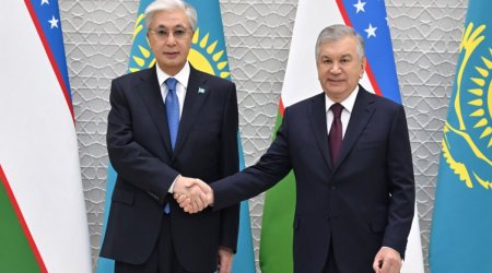 Qazaxıstan və Özbəkistan prezidentləri Daşkənddə görüşüb