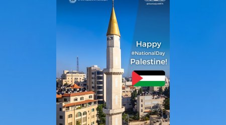 Azərbaycan XİN Fələstini təbrik edib