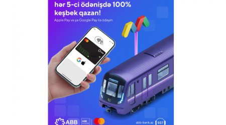 ABB-dən metro istifadəçilərinə xüsusi fürsət!
