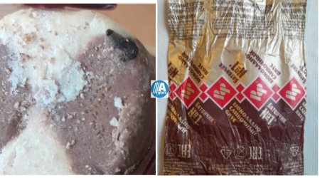 “Megastore” mağazında satılan “batonçik” konfetindən qurd çıxdığı iddia olunur