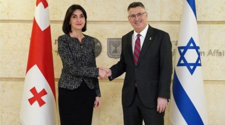İsrail və Gürcüstanın XİN başçıları ikitərəfli əməkdaşlığı müzakirə ediblər