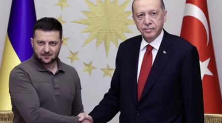 Ərdoğan və Zelenski arasında görüş başlayıb
