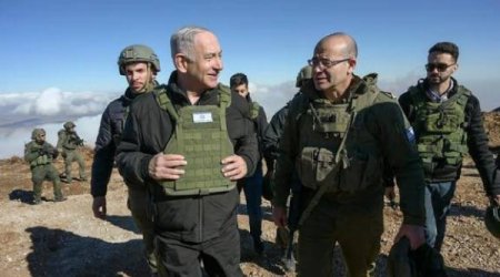 Netanyahu Suriyaya səfər edib