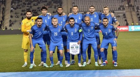 Сборная Азербайджана потеряла 4 позиции в рейтинге ФИФА