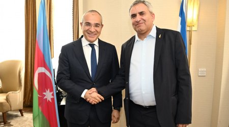 Azərbaycanla İsrail arasında iqtisadi əlaqələrin perspektivləri müzakirə olunub