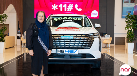 The next winner of Nar’s exciting lottery has received the keys to their new carĞğ