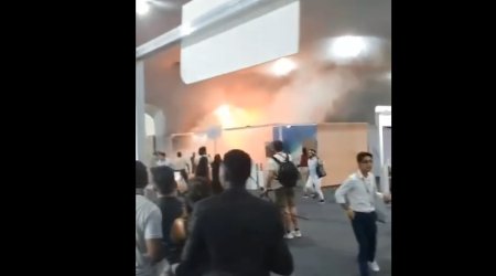 COP30 konfransında yanğın baş verib