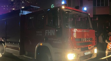 Yasamalda yaşayış binasında yanğınla bağlı cinayət işi açılıb - Yenilənib