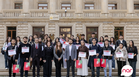 
Nar AzTU tələbələri üçün karyera inkişafı təlimi keçdi
