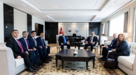 Hakan Fidan Xələf Xələfovla görüşüb