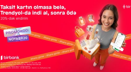 Birbank-la “Əfsanə günlər”də 20%-dək endirimdən faydalanın