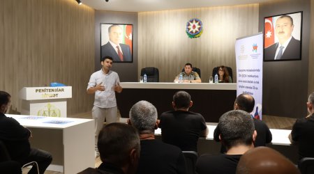 Cəzaçəkmə müəssisələrində İİV-profilaktikası ilə bağlı maarifləndirmə tədbirləri həyata keçirilib