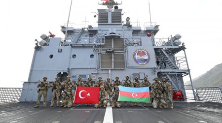 Azərbaycan 3 ölkənin hərbçiləri ilə birgə təlimi keçib