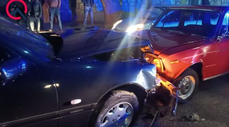 Tovuzda zəncirvari qəza olub, xəsarət alan var