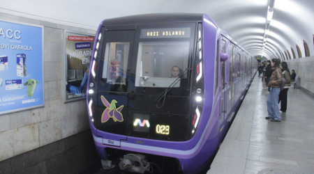 Bakı metrosunda sərnişin daşınması noyabrda 5%-ə yaxın artıb