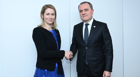 Ceyhun Bayramov Kaya Kallasla görüşüb