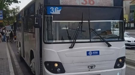 36 nömrəli marşrut üzrə avtobuslar qismən yenilənəcək