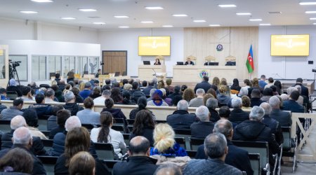 Ruben Vardanyanın məhkəməsi sənədlərin elan olunması ilə davam etdirilib