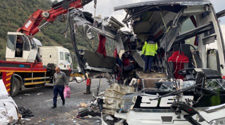 Türkiyədə yol qəzası baş verib - 7 nəfər ölüb,11 yaralı var