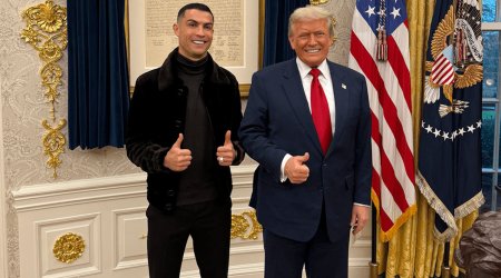 Tramp Ronaldoya zəng edib