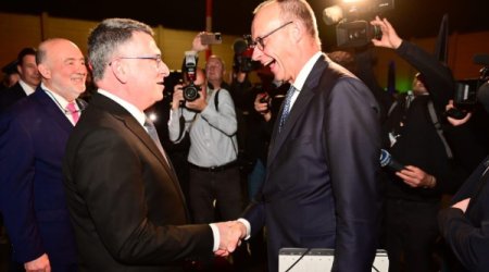 Мерц в Израиле