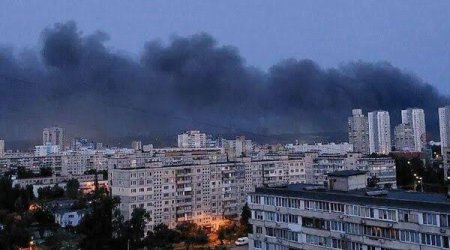 Массированная атака на Киев