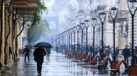 В Баку и на Абшероне ожидаются кратковременные дожди, местами ливни
