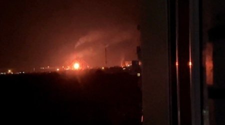 Беспилотники атаковали Саратов. Горела нефтебаза