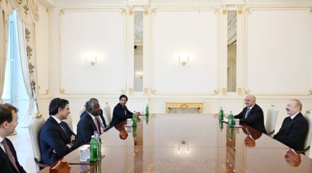 İlham Əliyev &ldquo;Global Infrastructure Partners&rdquo; şirkətinin baş icraçı direktorunu qəbul edib
