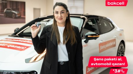 9-й люкс-автомобиль выиграла Лейла Фаталиева!