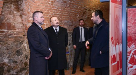 Azərbaycan və Slovakiya Prezidentləri Bratislavada Devin qəsrində olublar - Yenilənib