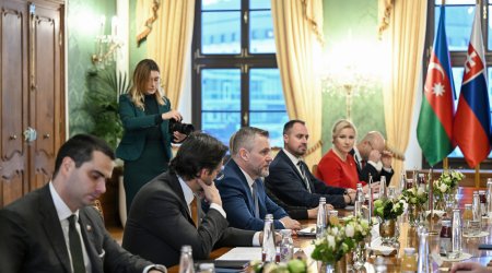 Pellegrini to Aliyev: “You have come to your friends”