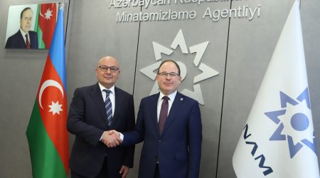 ANAMA chairman meets GICHD director in Baku
