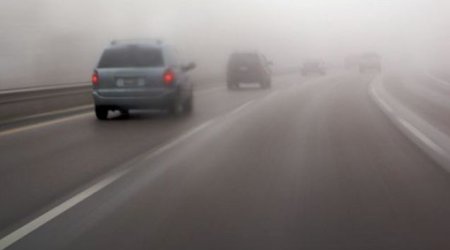 На ряде дорог Азербайджана снизится дальность видимости