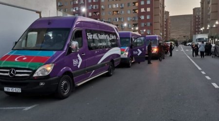 Xocalıya növbəti 107 nəfər yola salınıb