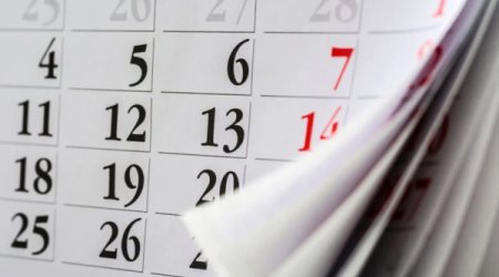 Названы нерабочие дни в Азербайджане на 2026 год