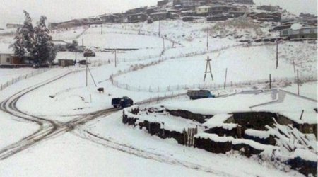 Qaxa qar yağıb - FAKTİKİ HAVA