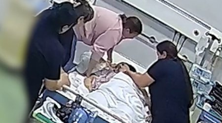 Ürəyi dayanan pasiyent 45 dəqiqə sonra həyata qaytarılıb