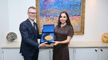 Лейла Алиева встретилась со спецпредставителем Европейского регионального офиса ВОЗ