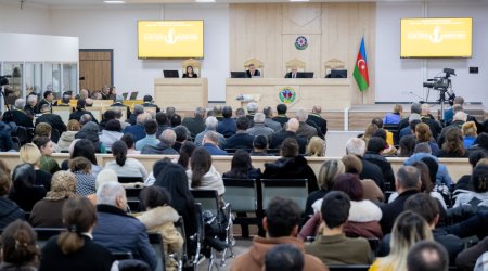 Ermənistan vətəndaşlarının məhkəməsi təqsirləndirilən şəxslərin son söz çıxışları ilə davam etdirilib