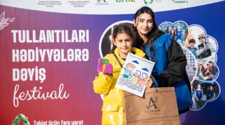 Azərsun Holdinq&rdquo;in &ldquo;Tullantıları hədiyyələrə dəyiş&rdquo; ekoloji festivalına dəstək verib