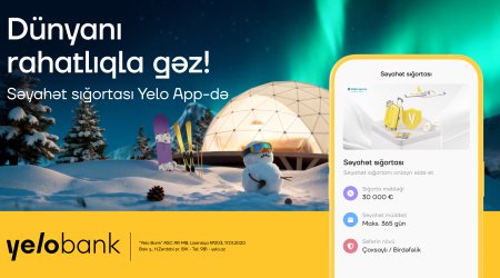 Səyahətə hazırlaşanlar üçün Yelo App-də rahat həllər!
