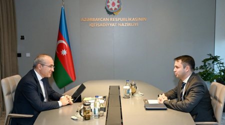 Микаил Джаббаров встретился с победителями IV конкурса Yüksəliş