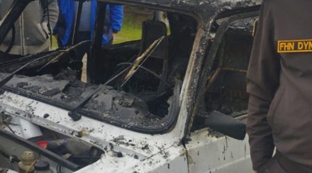 Siyəzəndə 3 yaşlı uşaq avtomobildə yanaraq ölüb