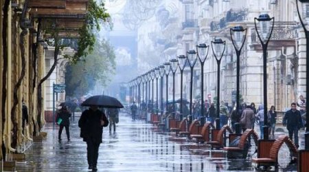 В ряде регионов Азербайджана наблюдаются осадки и ветер