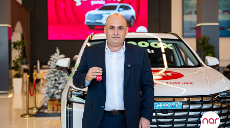 The 9th car has been won in Nar&rsquo;s &ldquo;Çoox Şanslı&rdquo; lottery