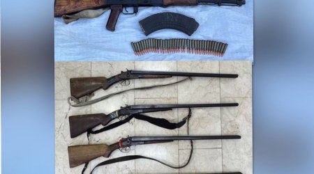 Арестован мужчина, который привез в свой дом оружие и боеприпасы из Ханкенди