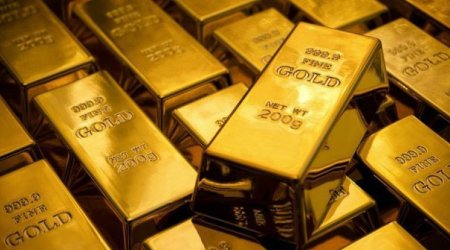 Qızılın qiyməti aşağı düşüb