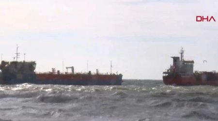 İstanbulda Türkiyə və Azərbaycan tankerləri toqquşub - Yenilənib